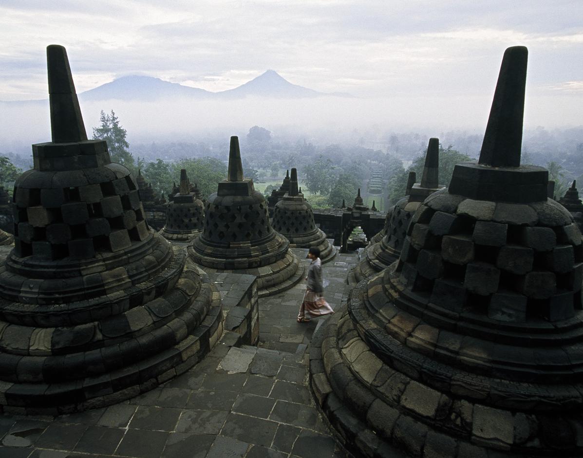 Lokasi Candi Borobudur Tempat Wisata Foto Gambar Wallpaper