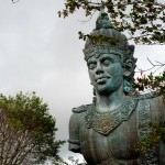 Patung Wisnu di Garuda Wisnu Kencana (GWK), Jimbaran, Bali, Indonesia