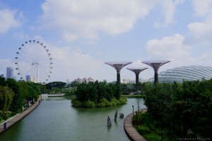tempat wisata singapura gardens by the bay